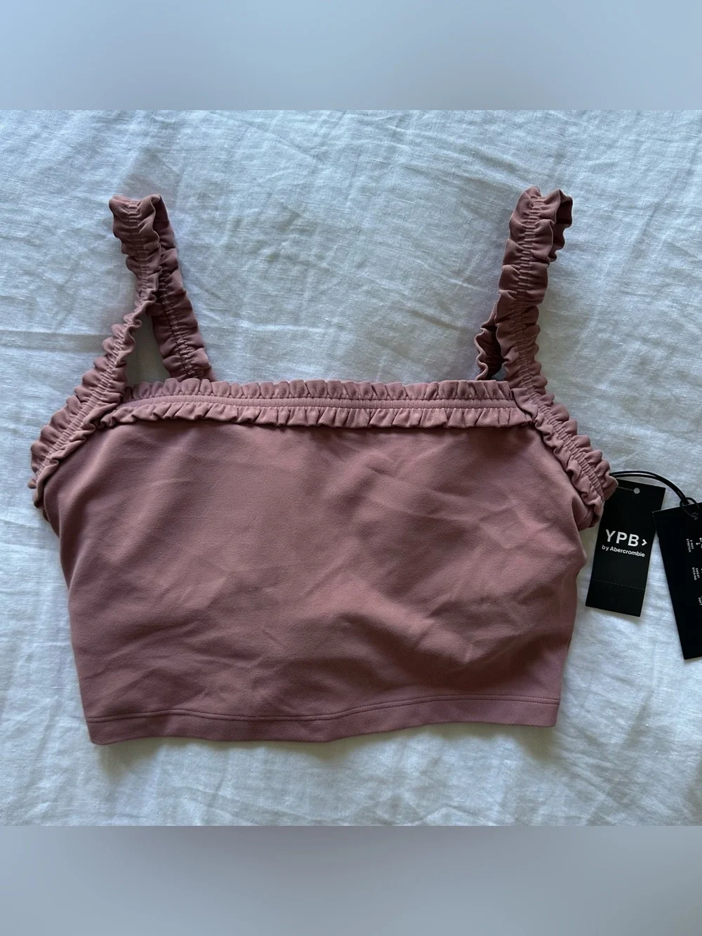 Abercrombie YPB studioFLEX Scrunchie strap tank - Picture 3 of 3